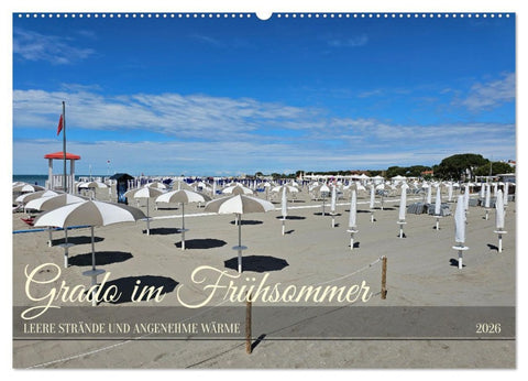 Grado im Frühsommer (Wandkalender 2026 DIN A2 quer), CALVENDO Monatskalender