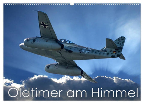 Oldtimer am Himmel (Wandkalender 2027 DIN A2 quer), CALVENDO Monatskalender