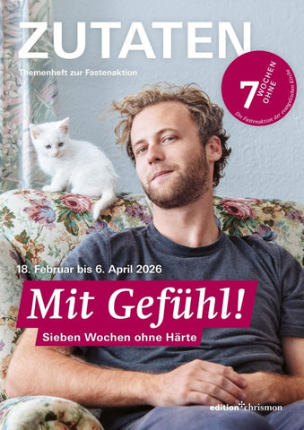 Fastenaktion 2026: Themenheft zur Fastenaktion