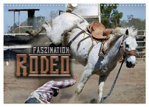 Faszination Rodeo (Wandkalender 2027 DIN A3 quer), CALVENDO Monatskalender