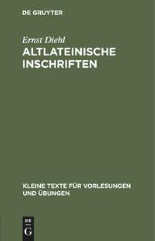 Altlateinische Inschriften