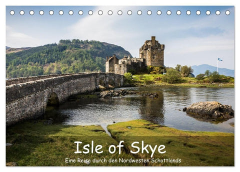 Isle of Skye - Eine Reise durch den Nordwesten Schottlands (Tischkalender 2027 DIN A5 quer), CALVENDO Monatskalender