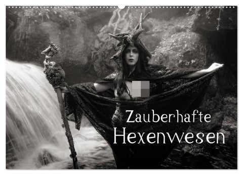 Zauberhafte Hexenwesen (Wandkalender 2027 DIN A2 quer), CALVENDO Monatskalender