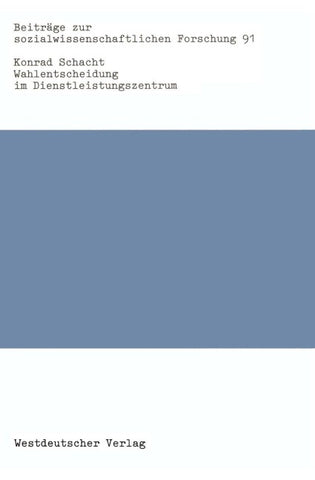 Wahlentscheidung im Dienstleistungszentrum