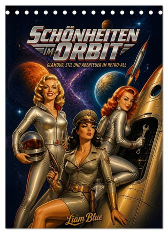 Schönheiten im Orbit (Tischkalender 2027 DIN A5 hoch), CALVENDO Monatskalender