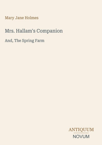 Mrs. Hallam's Companion