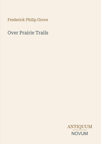 Over Prairie Trails