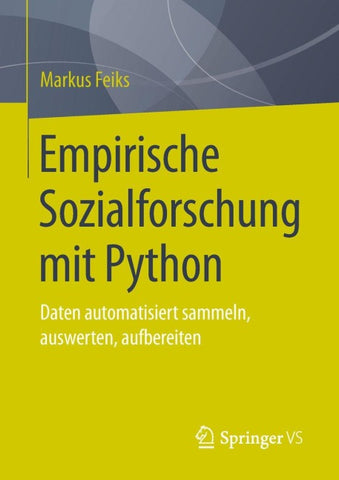 Empirische Sozialforschung mit Python
