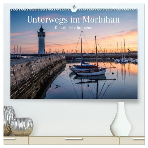 Unterwegs im Morbihan (hochwertiger Premium Wandkalender 2027 DIN A2 quer), Kunstdruck in Hochglanz