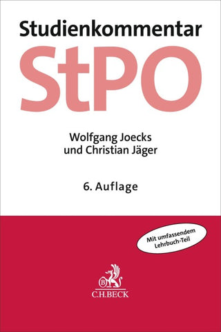 Strafprozessordnung. StPO