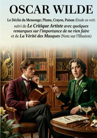 Le Déclin du Mensonge; Plume, Crayon, Poison (Etude en vert)