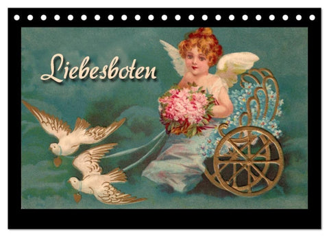 Liebesboten (Tischkalender 2027 DIN A5 quer), CALVENDO Monatskalender