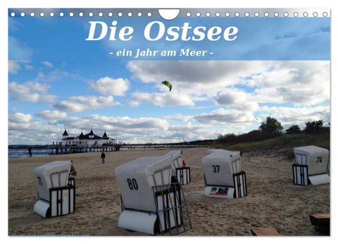 Die Ostsee - Ein Jahr am Meer (Wandkalender 2026 DIN A4 quer), CALVENDO Monatskalender