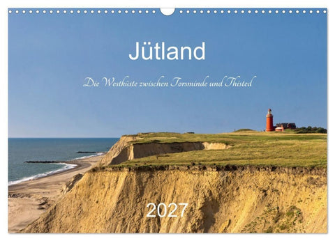 Jütland. Die Westküste zwischen Torsminde und Thisted (Wandkalender 2027 DIN A3 quer), CALVENDO Monatskalender