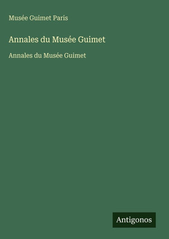 Annales du Musée Guimet
