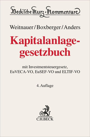 Kapitalanlagegesetzbuch. KAGB