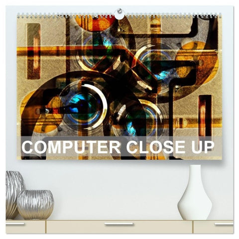 Computer Close Up (High Quality Premium Wall Calendar 2027 DIN A2 landscape),CALVENDO 12 Month Wall Calendar