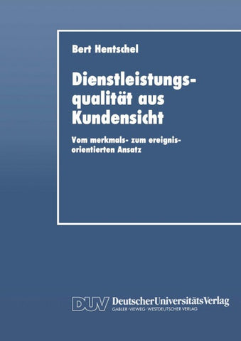Dienstleistungsqualität aus Kundensicht