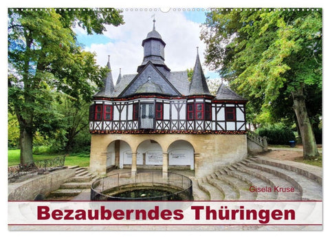 Bezauberndes Thüringen (Wandkalender 2027 DIN A2 quer), CALVENDO Monatskalender