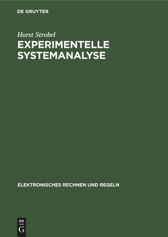 Experimentelle Systemanalyse