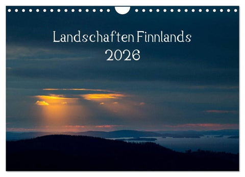Landschaften Finnlands (Wandkalender 2026 DIN A4 quer), CALVENDO Monatskalender