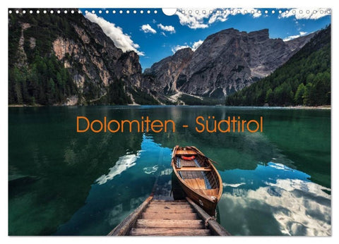 Dolomiten - Südtirol (Wandkalender 2027 DIN A3 quer), CALVENDO Monatskalender