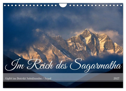 Im Reich des Sagarmatha (Wandkalender 2027 DIN A4 quer), CALVENDO Monatskalender
