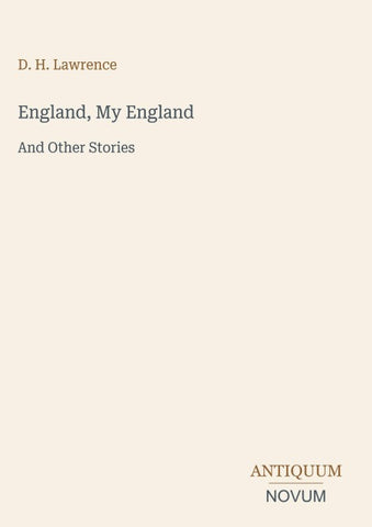 England, My England