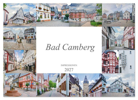 Bad Camberg Impressionen (Wandkalender 2027 DIN A2 quer), CALVENDO Monatskalender