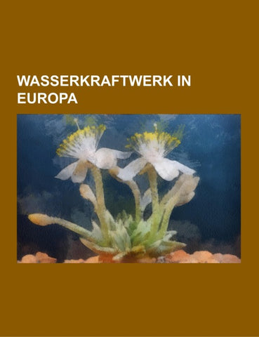 Wasserkraftwerk in Europa