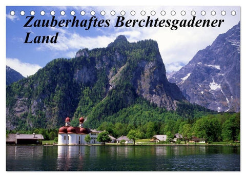 Zauberhaftes Berchtesgadener Land (Tischkalender 2027 DIN A5 quer), CALVENDO Monatskalender