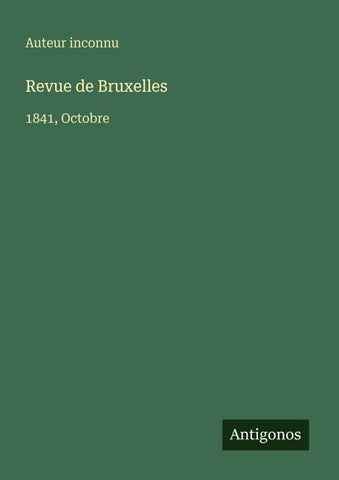 Revue de Bruxelles