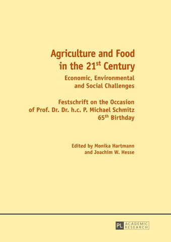 Agriculture and Food in the 21 st Century