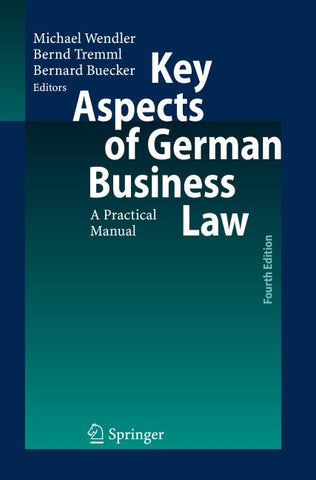 Key Aspects of German Business Law