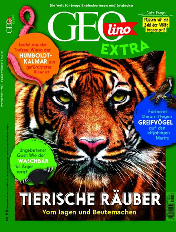 GEOlino Extra / GEOlino extra 110/2025 - Tierische Räuber