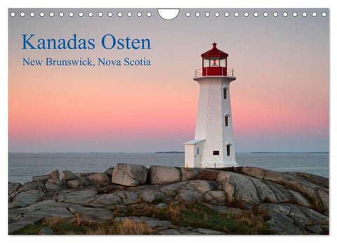 Kanadas Osten (Wandkalender 2026 DIN A4 quer), CALVENDO Monatskalender