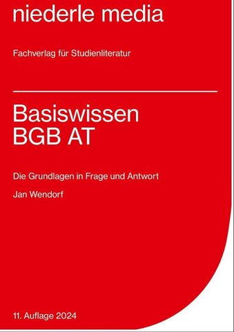 Basiswissen BGB AT - 2024