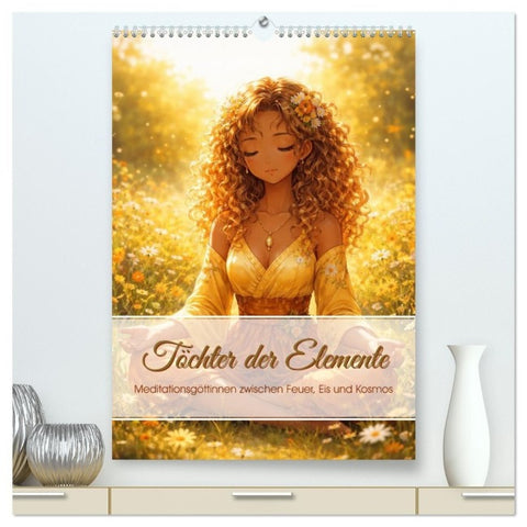 Töchter der Elemente (hochwertiger Premium Wandkalender 2027 DIN A2 hoch), Kunstdruck in Hochglanz