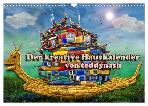 Der kreative Hauskalender (Wandkalender 2026 DIN A3 quer), CALVENDO Monatskalender