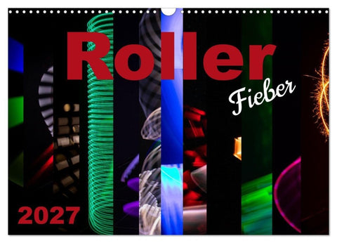 Roller Fieber (Wandkalender 2027 DIN A3 quer), CALVENDO Monatskalender