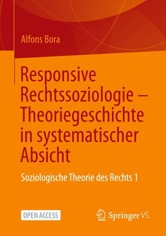 Responsive Rechtssoziologie – Theoriegeschichte in systematischer Absicht
