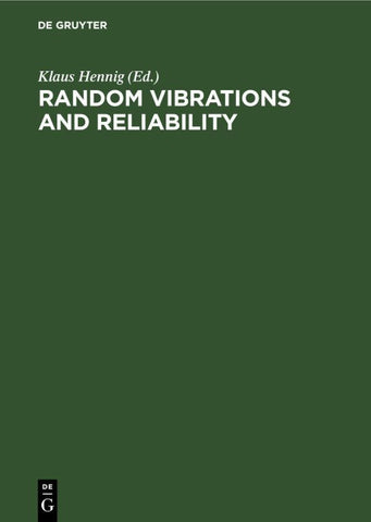 Random Vibrations and Reliability