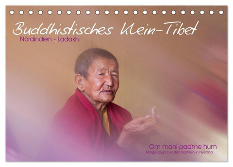 Buddhistisches Klein-Tibet (Tischkalender 2027 DIN A5 quer), CALVENDO Monatskalender