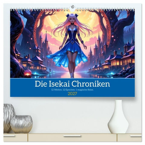 Die Isekai Chroniken (hochwertiger Premium Wandkalender 2027 DIN A2 quer), Kunstdruck in Hochglanz