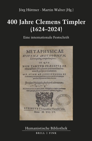 400 Jahre Clemens Timpler (1624–2024)