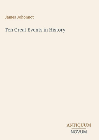 Ten Great Events in History