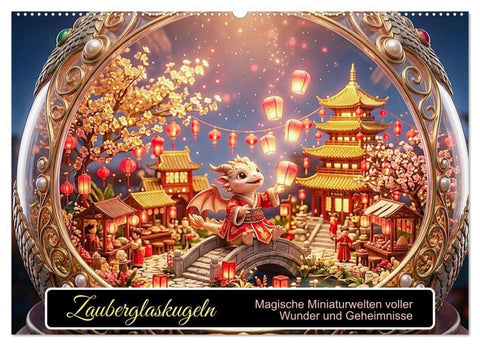 Zauberglaskugeln (Wandkalender 2027 DIN A2 quer), CALVENDO Monatskalender