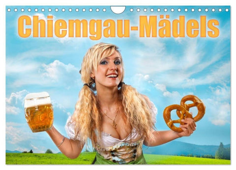 Chiemgau-Mädels (Wandkalender 2027 DIN A4 quer), CALVENDO Monatskalender