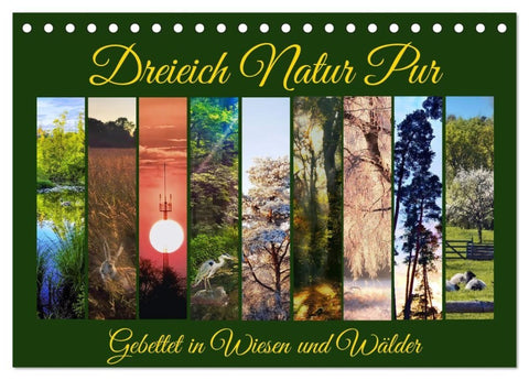 Dreieich Natur Pur (Tischkalender 2027 DIN A5 quer), CALVENDO Monatskalender