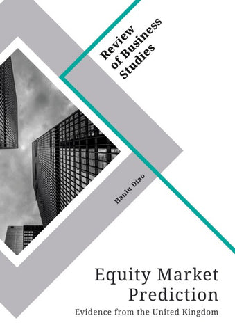 Equity Market Prediction. Evidence from the United Kingdom